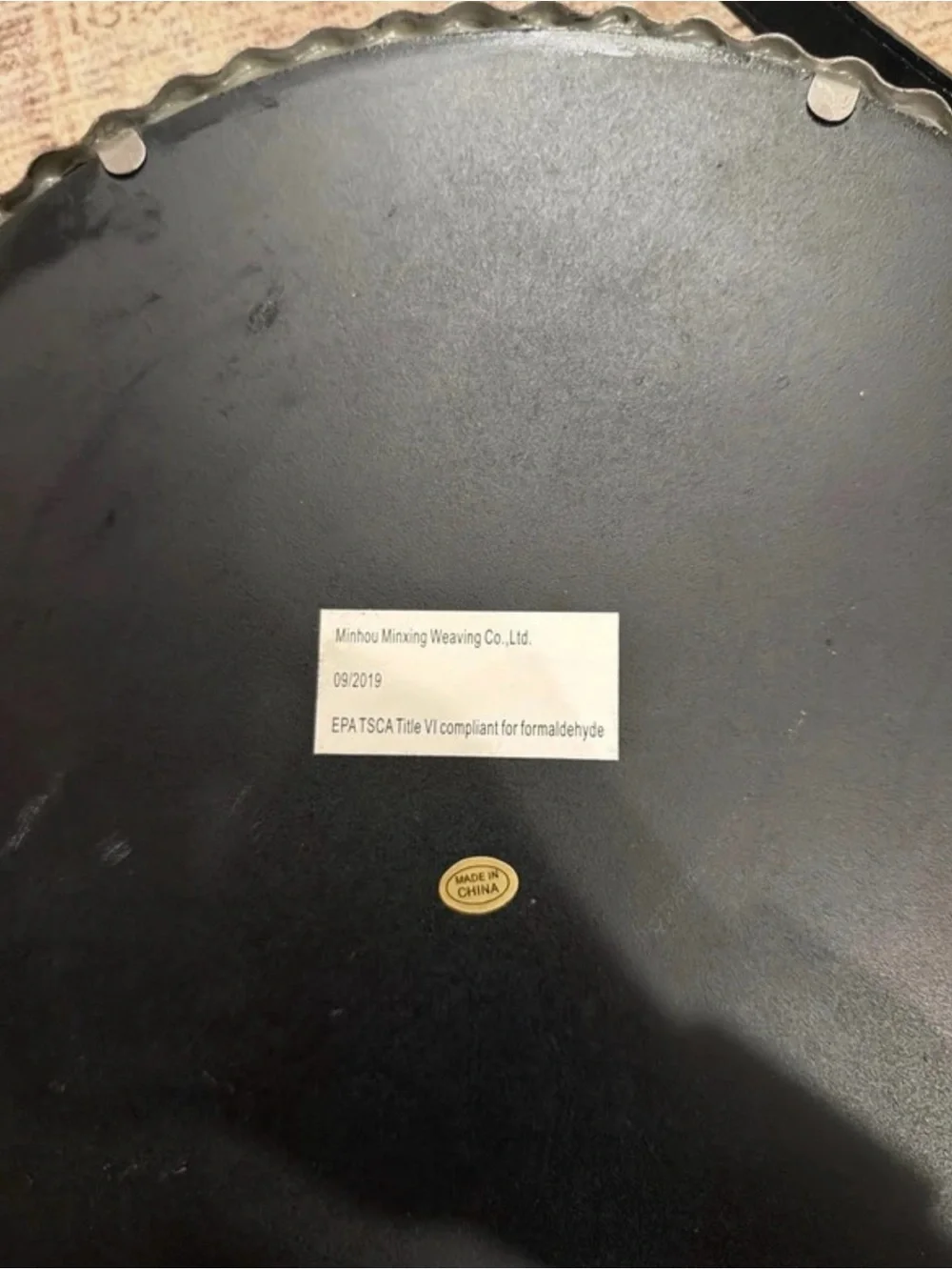 Not sure decorative round